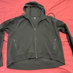 Old Navy Active Black Zip-Up Hoodie